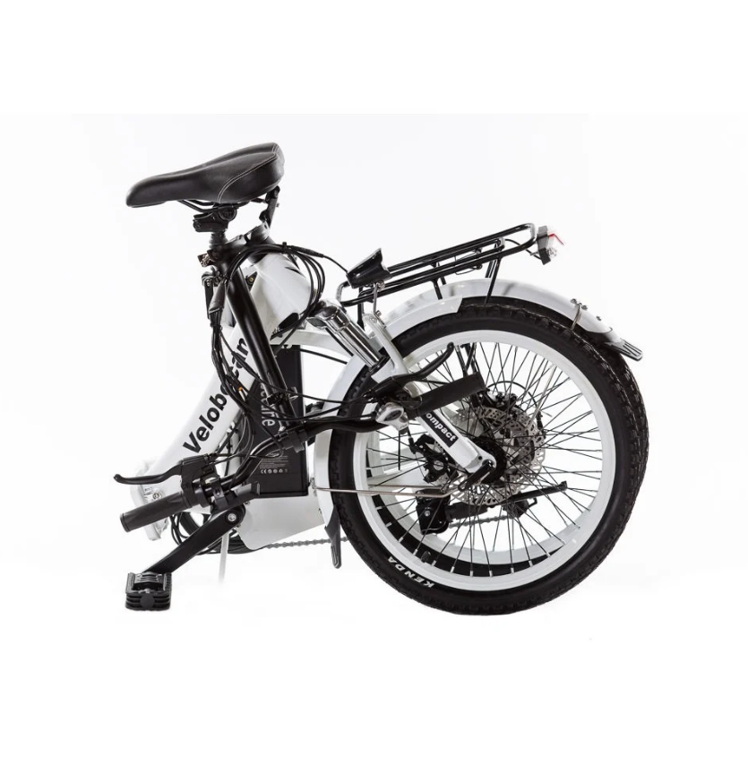 Le vélo électrique pliant Velobecane Compact est le VAE conçut pour la ville